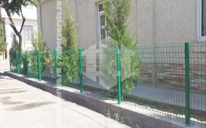 3D заборы для школы 12 метров высота 1,8м