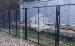 Заборы в секции рабицы